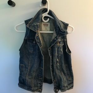 denim vest